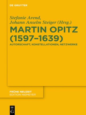 cover image of Martin Opitz (1597–1639)